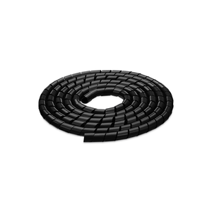 Organizador de Cabo Espiral Preto 3/4" 19mm x 2m Steck CE19PT02