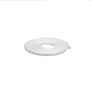 Organizador de Cabo Espiral Branco 1" 25mm x 2m Steck CE25BR02