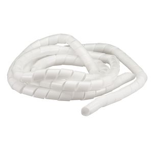 Organizador Em Espiral Para Cabos 9Mm 3/8" Com 5M Branco Schneider Electric DXN3419B