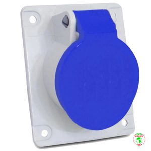 Módulo Tomada Embutir Newkon 3P+T 32A Azul Steck N4249
